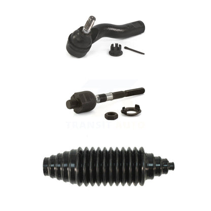 Steering Tie Rod End & Boot Front Left Kit For Ford Fusion Lincoln MKZ
