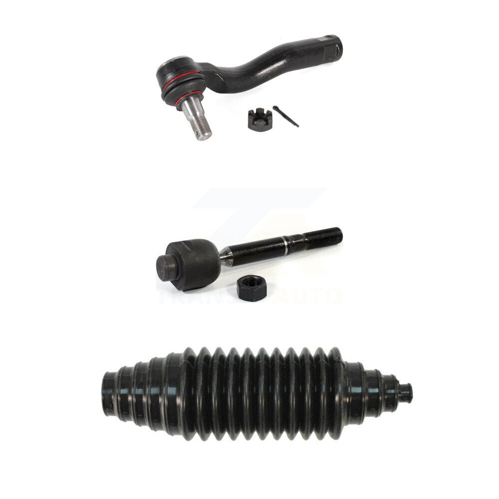 Steering Tie Rod End & Boot Front Left Kit For Toyota Tundra Sequoia
