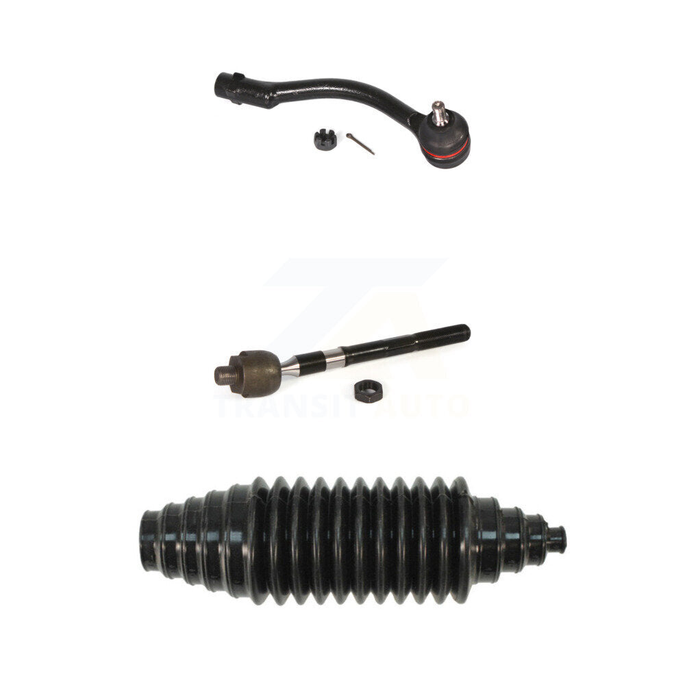 Steering Tie Rod End & Boot Front Right Kit For Hyundai Accent Kia Rio