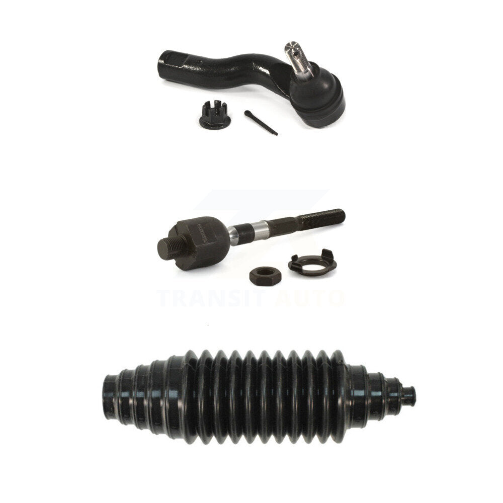 Steering Tie Rod End & Boot Front Right Kit For Ford Fusion Lincoln MKZ