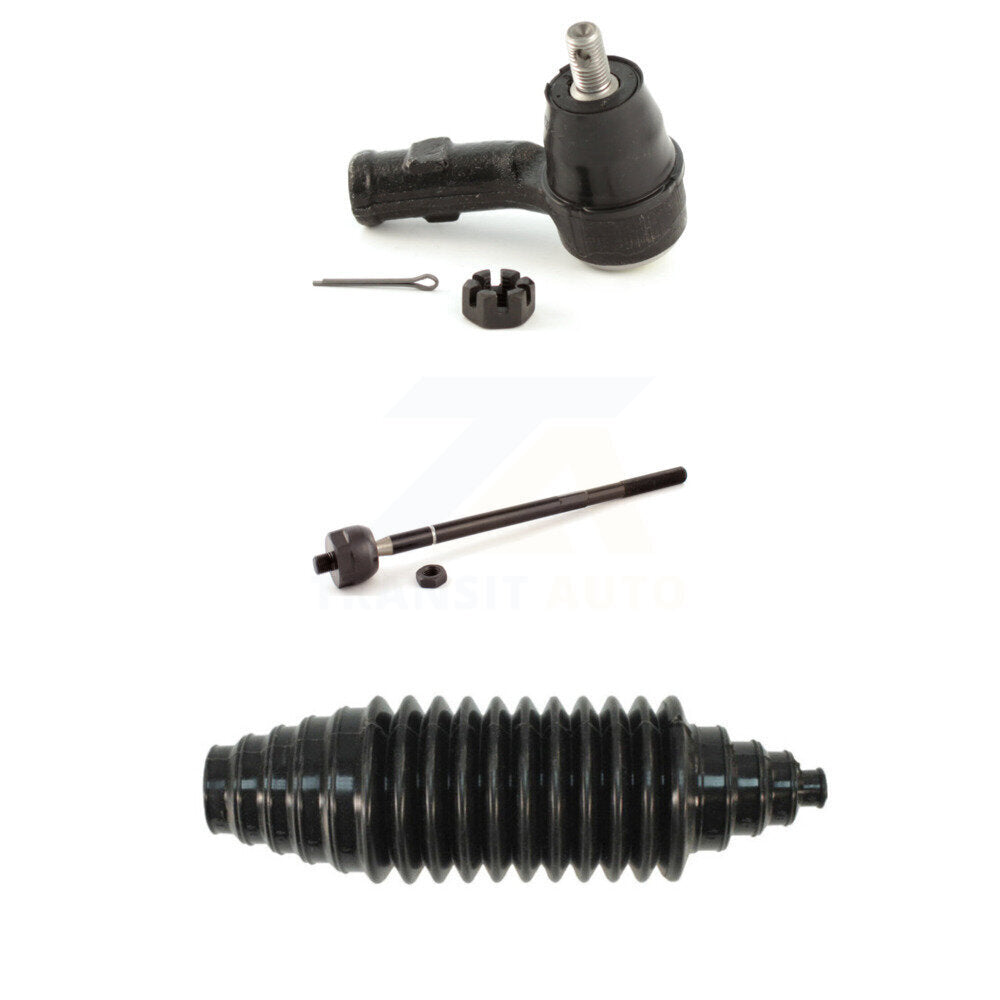 Tie Rod End & Boot Front Right Kit For Ford Focus Without Fixed Ratio Steering