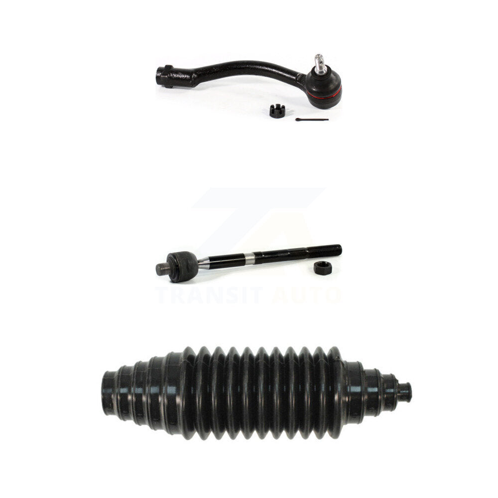 Steering Tie Rod End & Boot Front Right Kit For Kia Forte Forte5 Koup