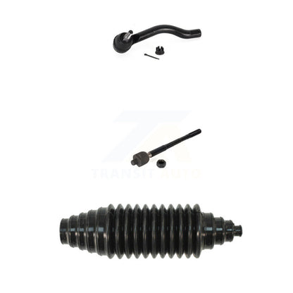 Tie Rod End & Boot Front Right Kit For Nissan Pathfinder INFINITI QX60 JX35