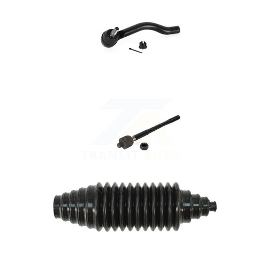 Tie Rod End & Boot Front Right Kit For Nissan Pathfinder INFINITI QX60 JX35