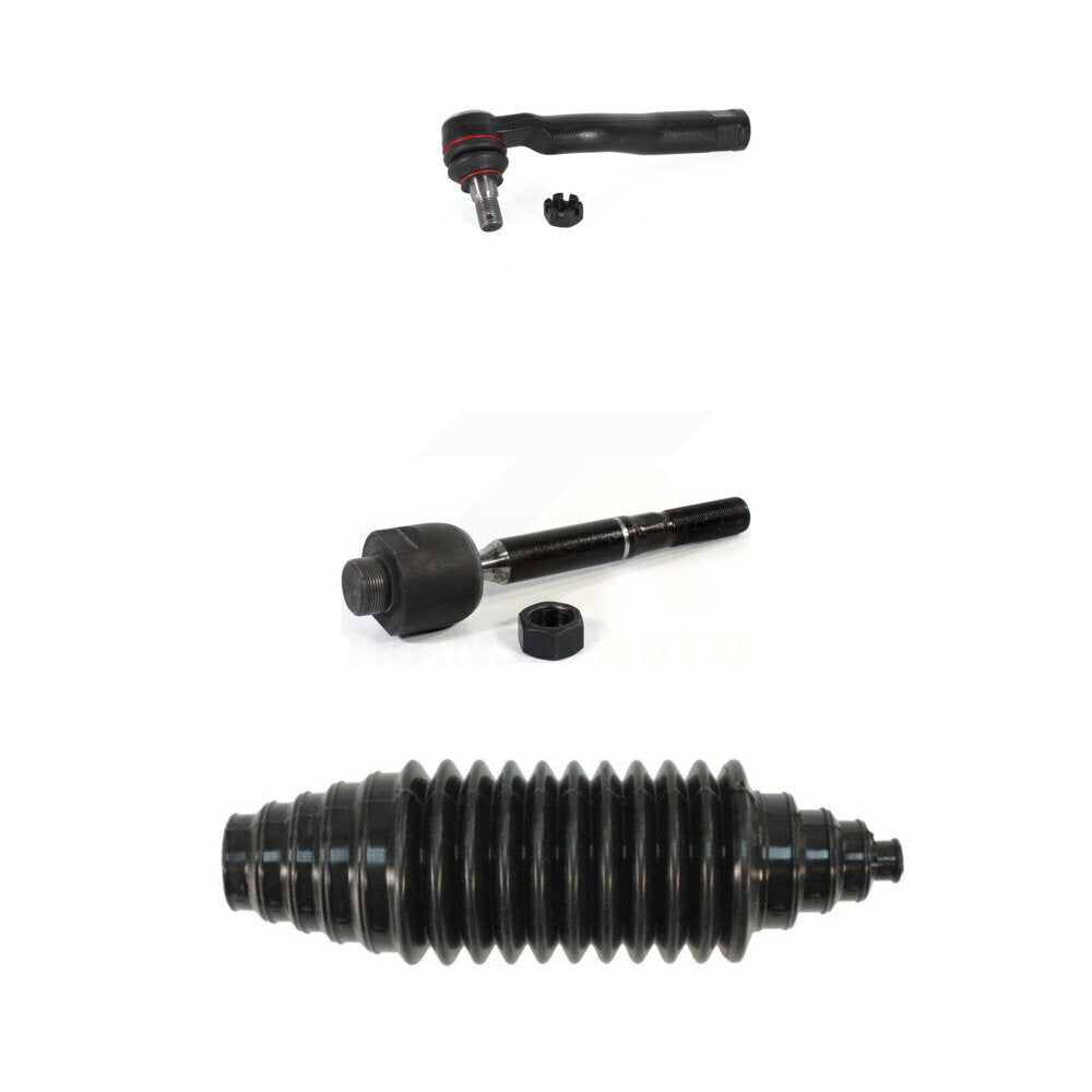 Steering Tie Rod End & Boot Front Right Kit For Toyota Tundra Sequoia