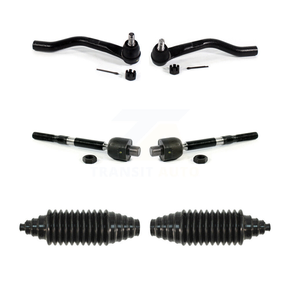 Steering Tie Rod End & Boot Front Kit For Honda Civic Acura Integra Insight