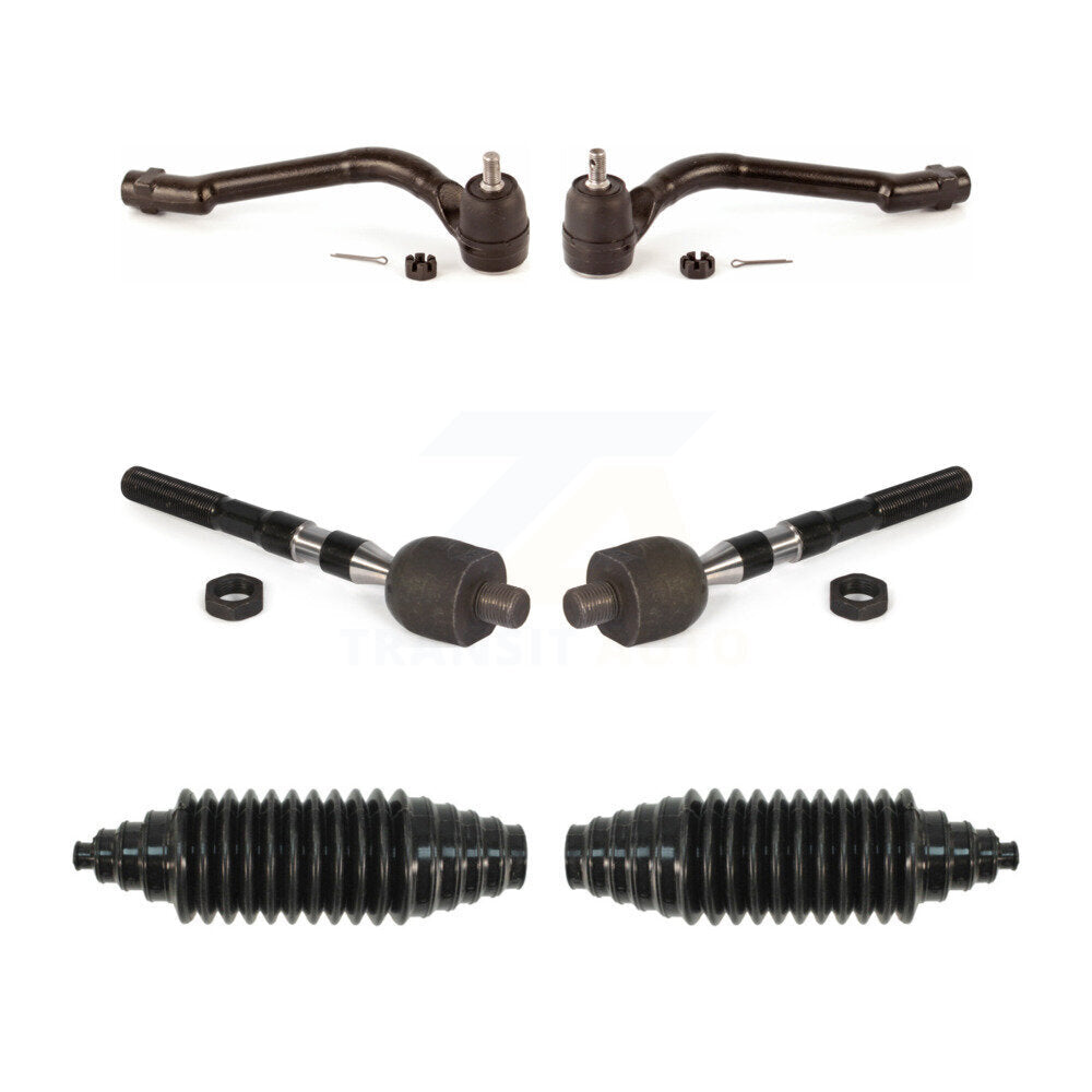 Steering Tie Rod End & Boot Front Kit For Hyundai Sonata Kia Optima