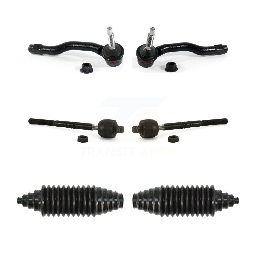 Tie Rod End & Boot Front Kit For Ford Edge Fusion Lincoln Nautilus MKX MKZ SSV