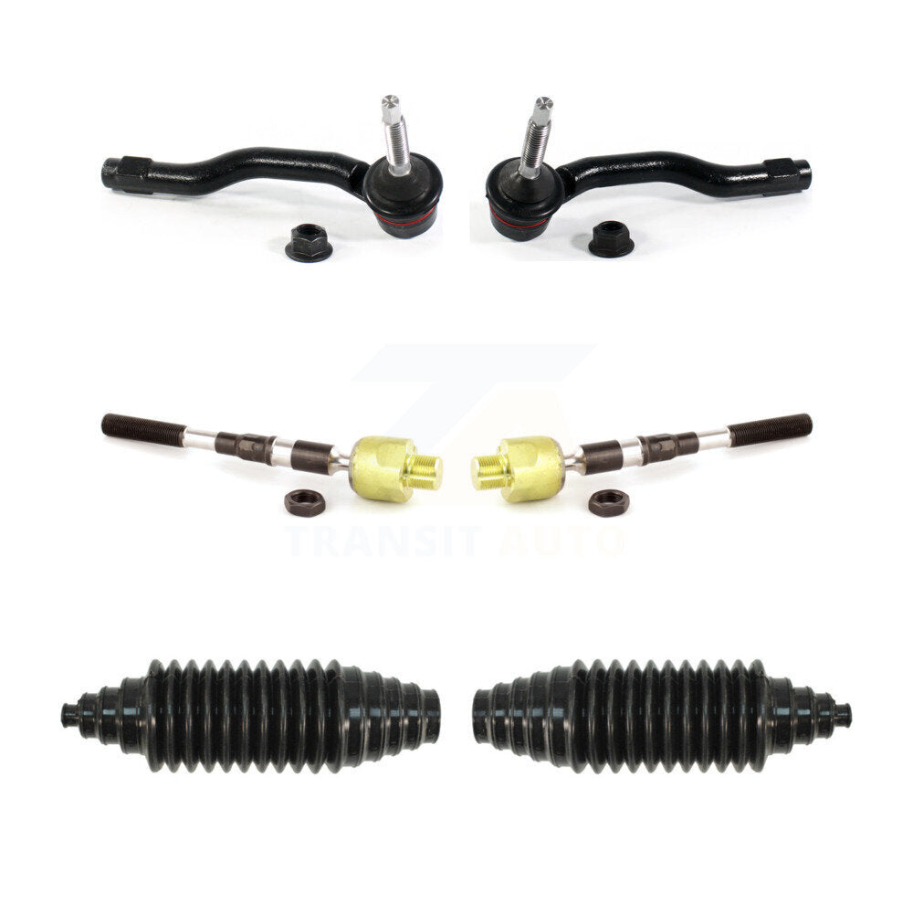 Steering Tie Rod End & Boot Front Kit For 2015-2016 Ford Edge To 12 23 14