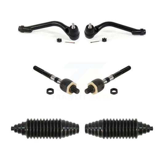 Steering Tie Rod End & Boot Front Kit For Hyundai Santa Fe Sport Kia Sorento