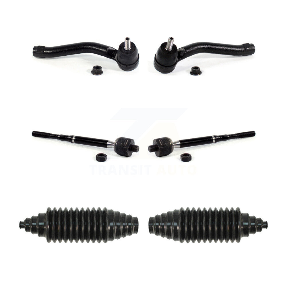 Steering Tie Rod End & Boot Front Kit For Nissan Micra Versa Note
