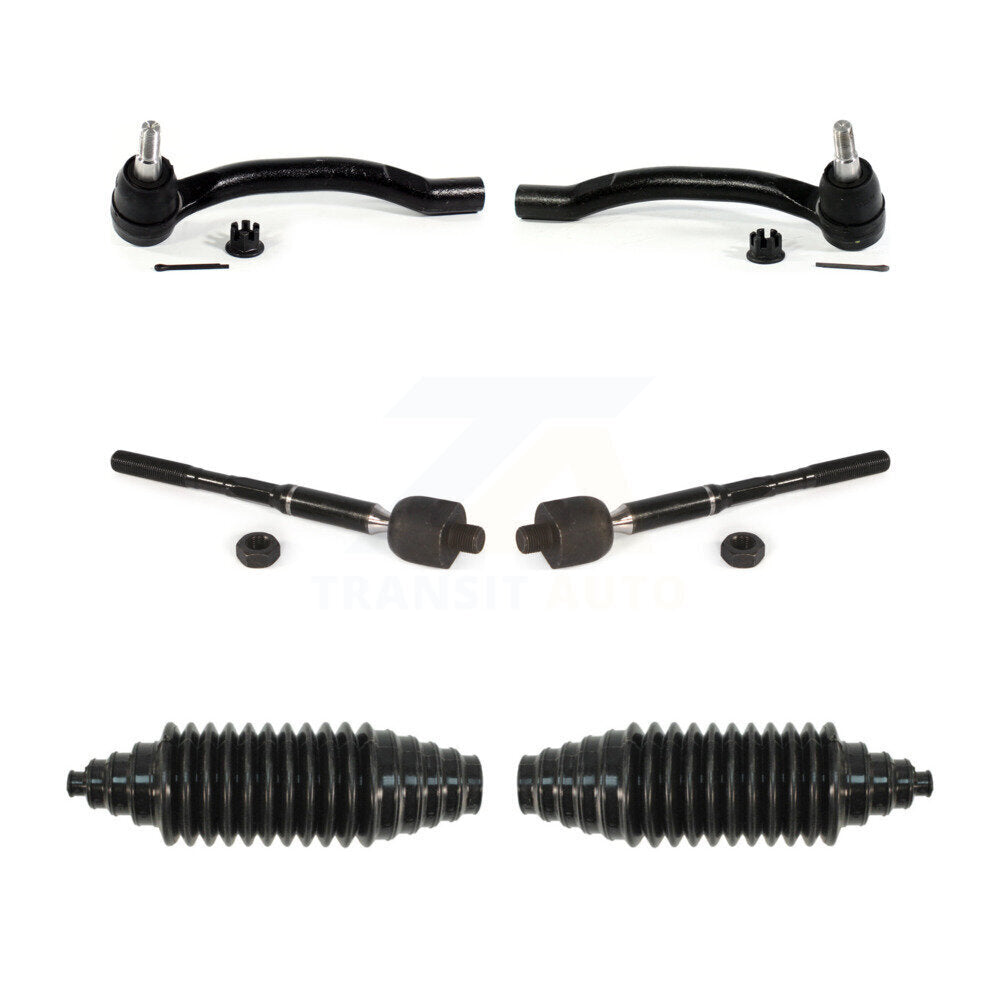 Steering Tie Rod End & Boot Front Kit For Nissan Altima Maxima