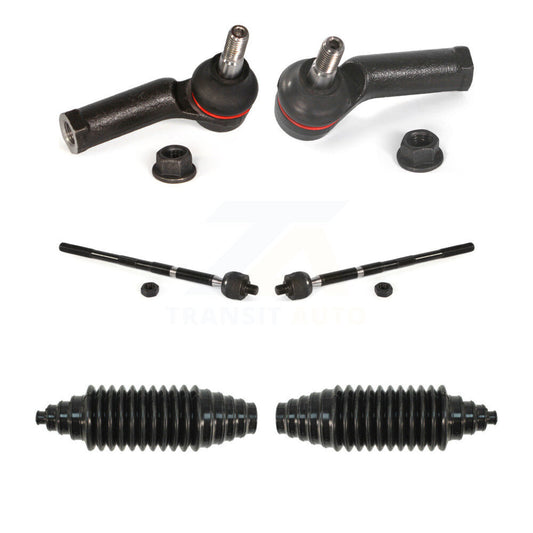 Steering Tie Rod End & Boot Front Kit For Ford Fiesta
