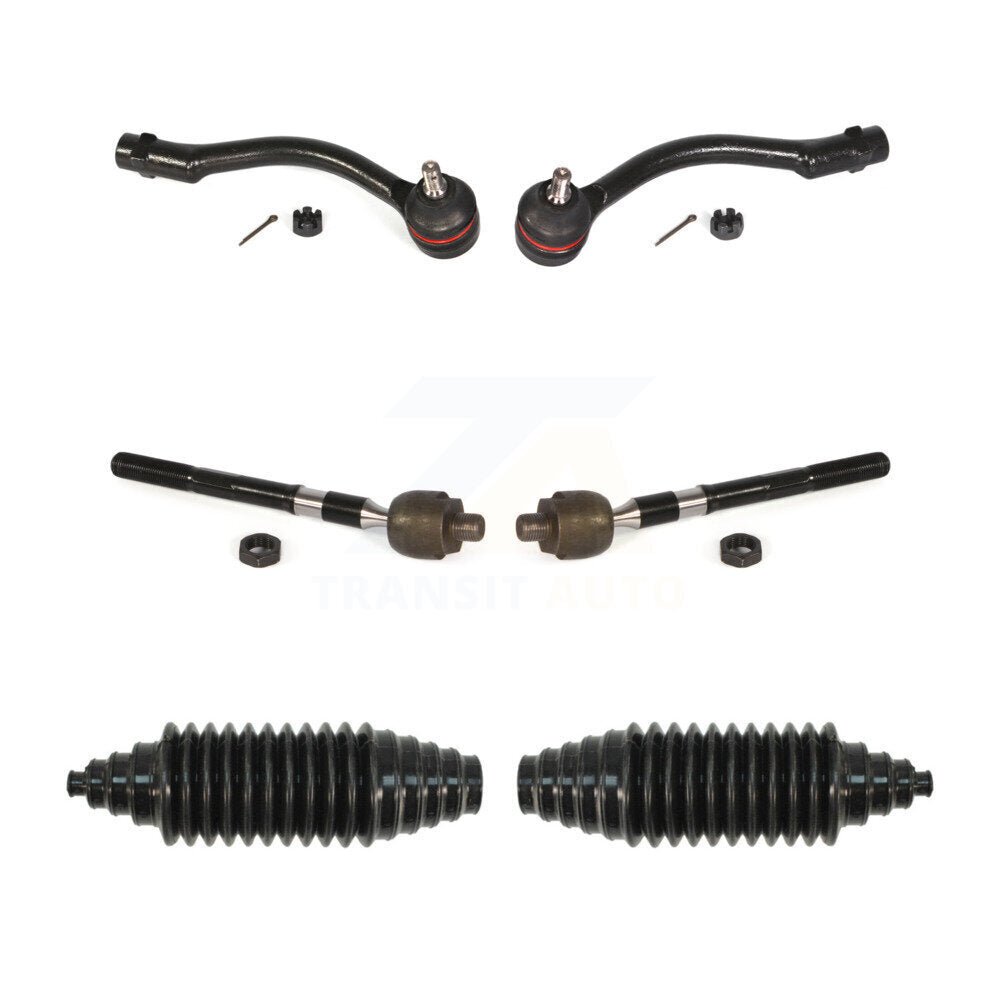 Steering Tie Rod End & Boot Front Kit For Hyundai Accent Kia Rio