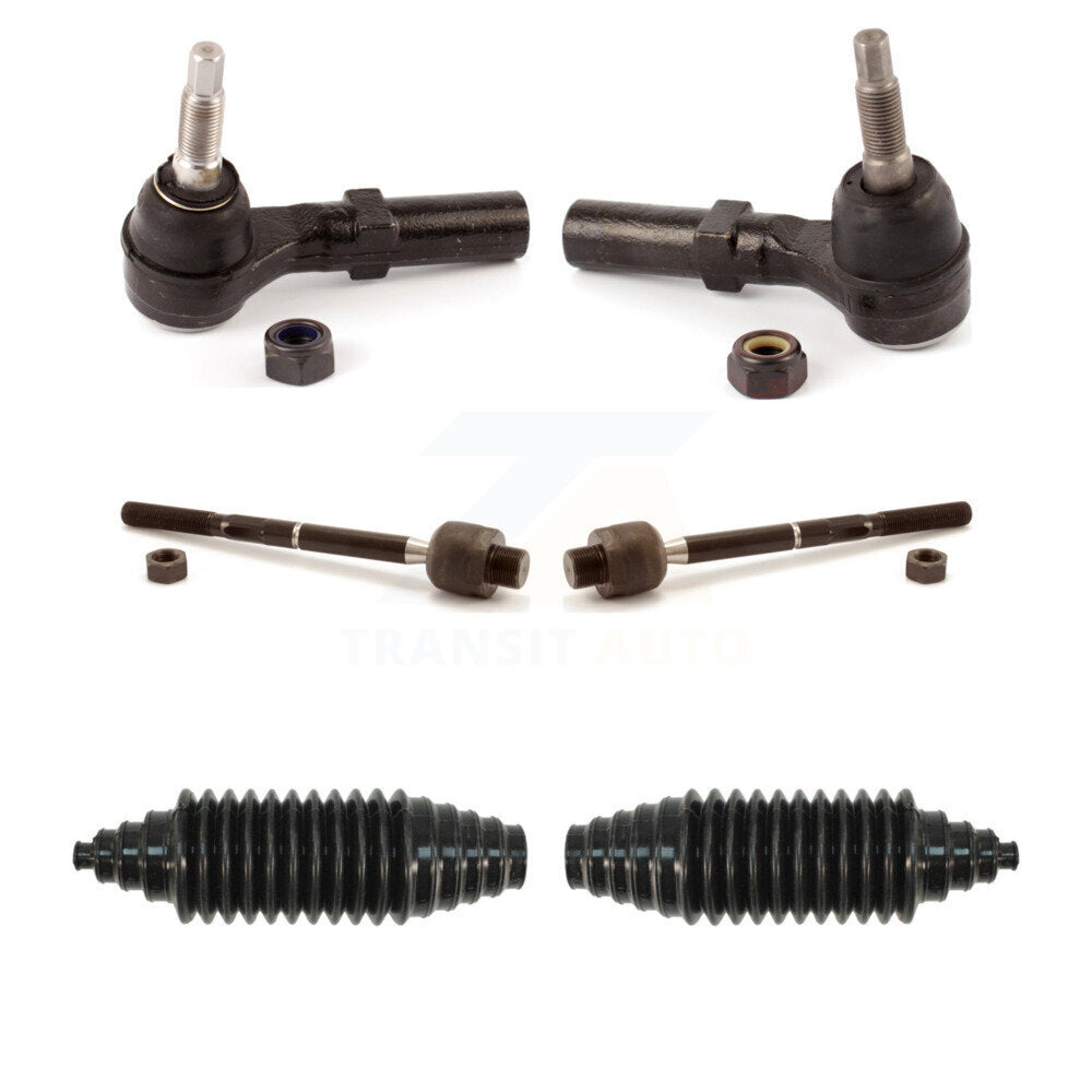 Steering Tie Rod End & Boot Front Kit For Dodge Dakota Durango 4WD