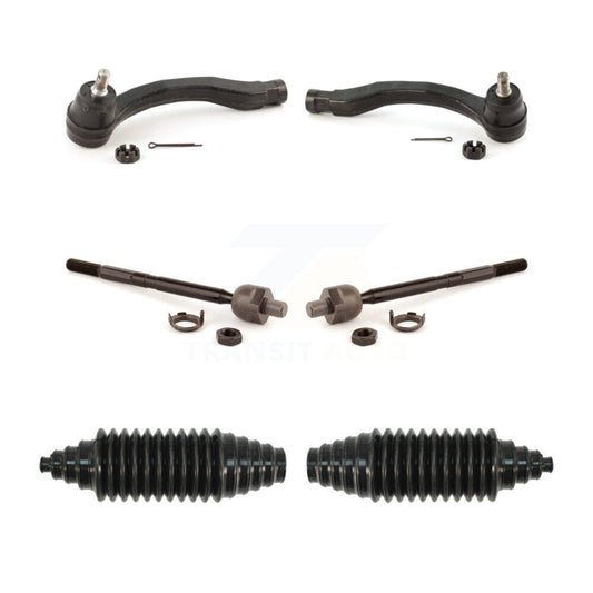 Steering Tie Rod End & Boot Front Kit For 2009-2014 Honda Fit