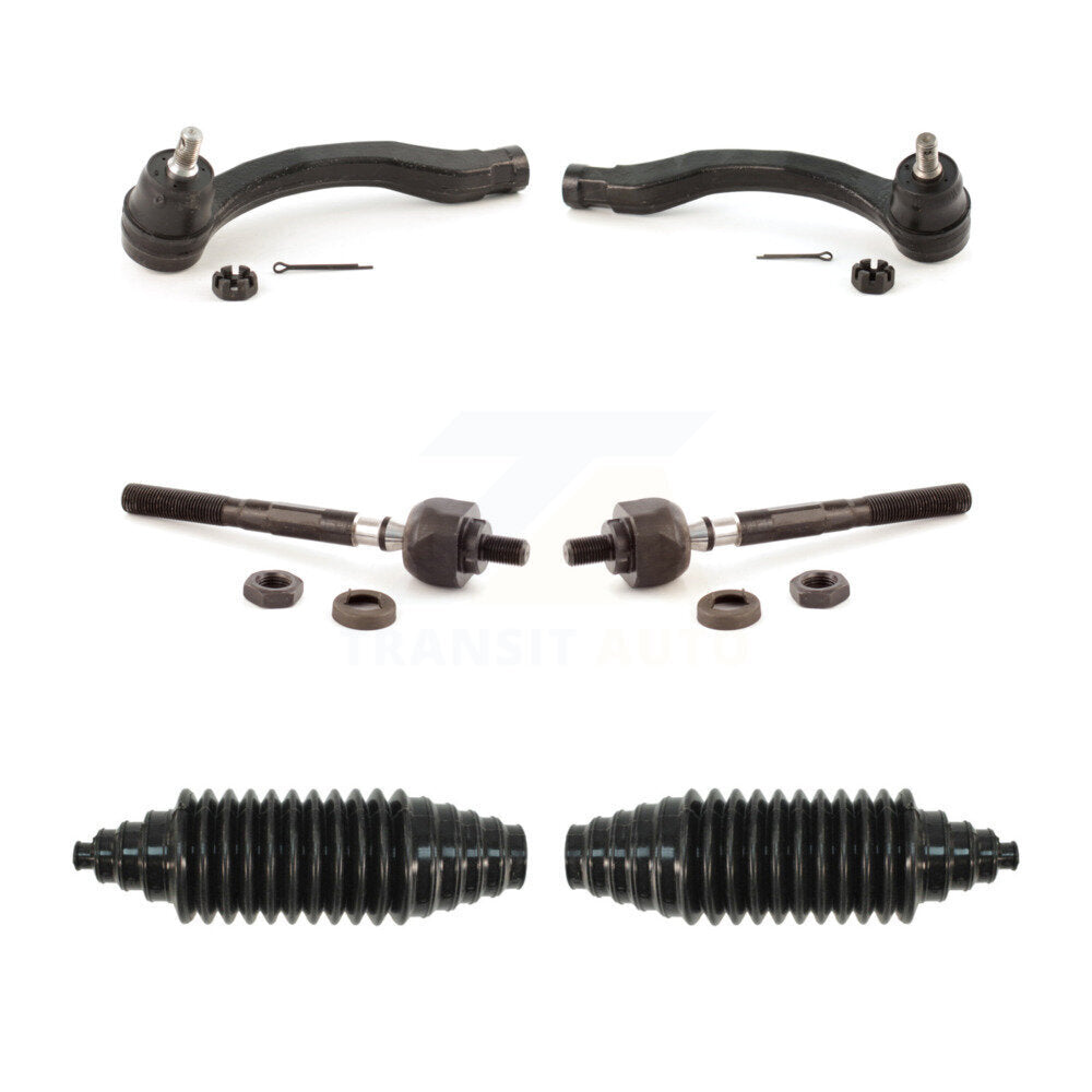 Steering Tie Rod End & Boot Front Kit For Honda Civic Acura EL del Sol Integra