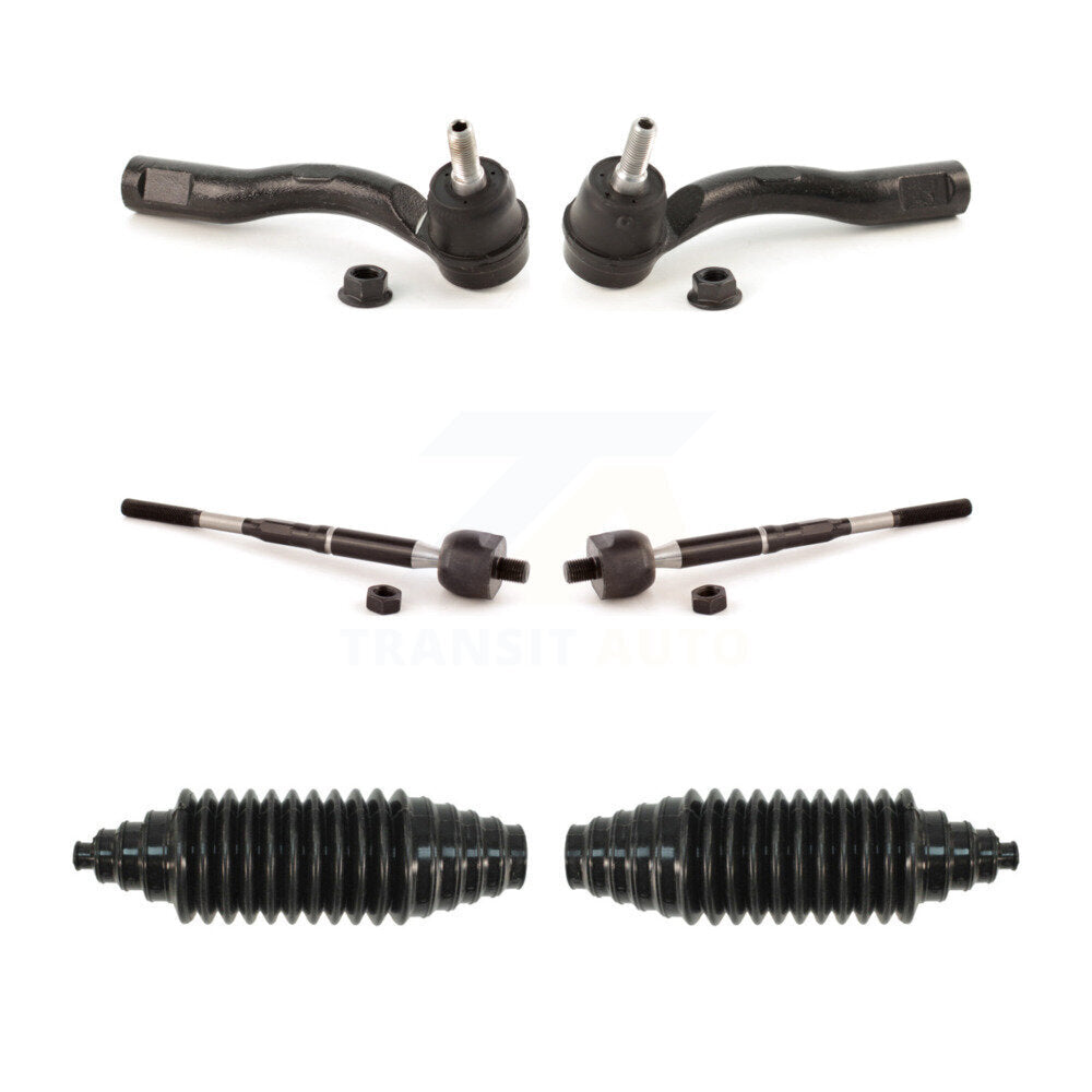 Steering Tie Rod End & Boot Front Kit For 2007-2012 Nissan Sentra