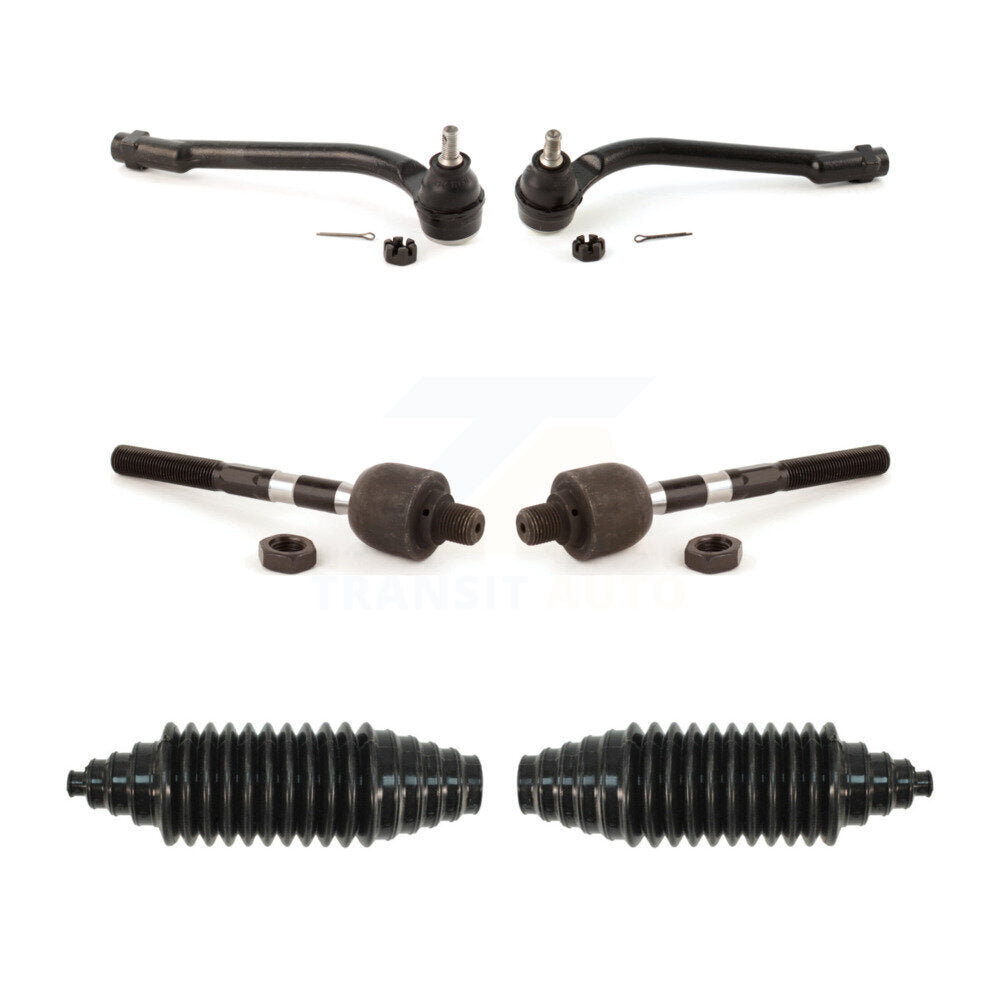 Steering Tie Rod End & Boot Front Kit For Hyundai Elantra Kia Forte Koup Forte5