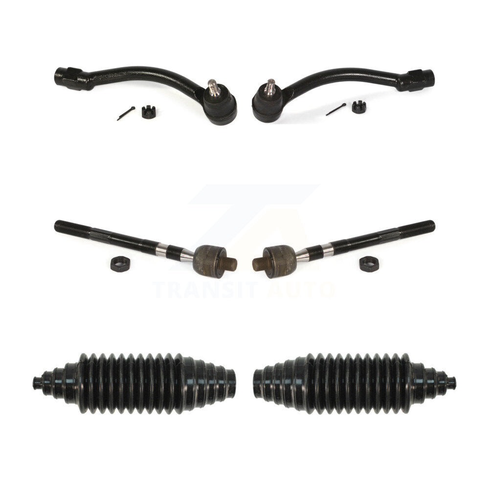 Steering Tie Rod End & Boot Front Kit For Hyundai Elantra GT Veloster Coupe