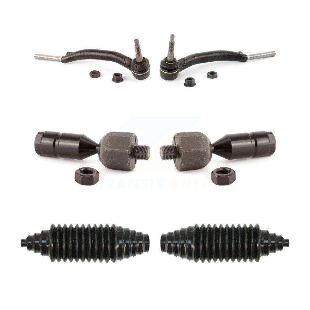 Steering Tie Rod End & Boot Front Kit For Cadillac CTS