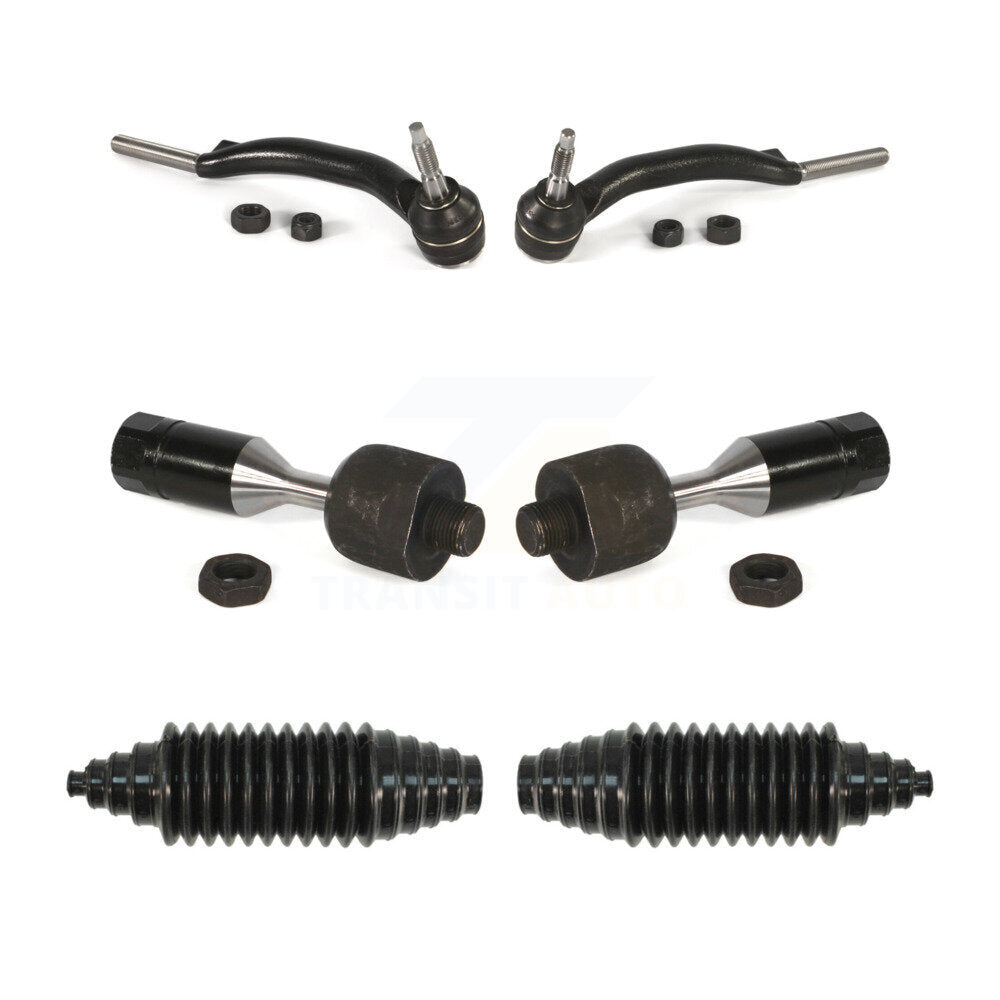 Tie Rod End & Boot Front Kit For GMC Envoy Chevrolet Trailblazer Oldsmobile XL
