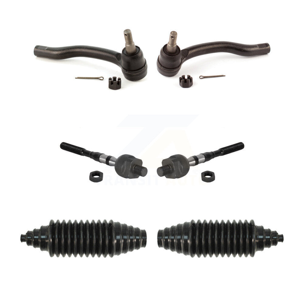 Steering Tie Rod End & Boot Front Kit For INFINITI Q50 G37 QX50 EX35 Q60 EX37