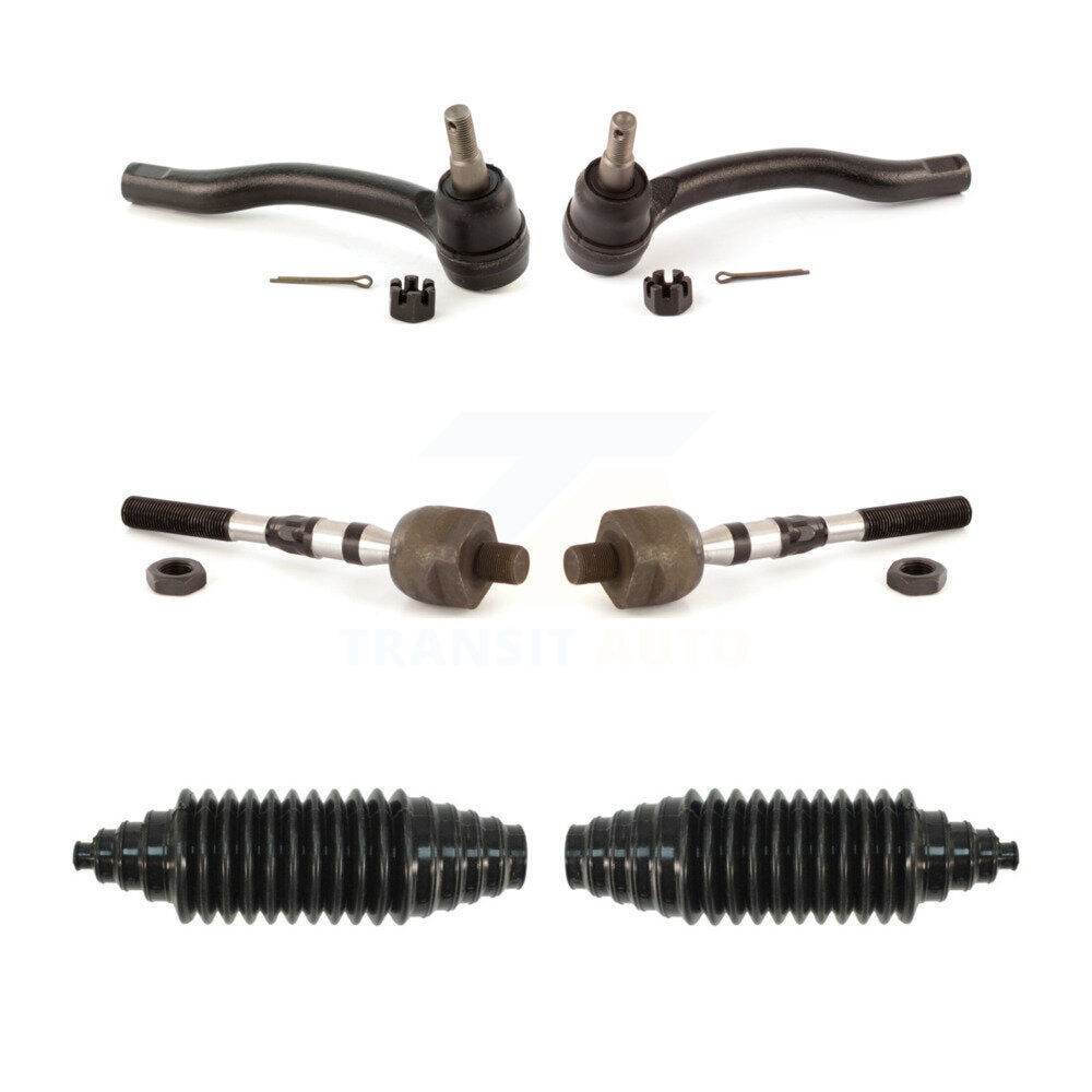 Steering Tie Rod End & Boot Front Kit For 2006-2010 INFINITI M35 M45