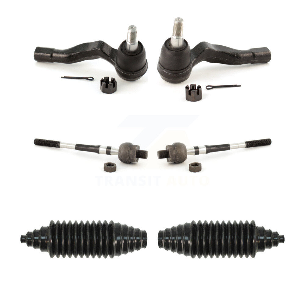 Steering Tie Rod End & Boot Front Kit For INFINITI G35 Nissan 350Z