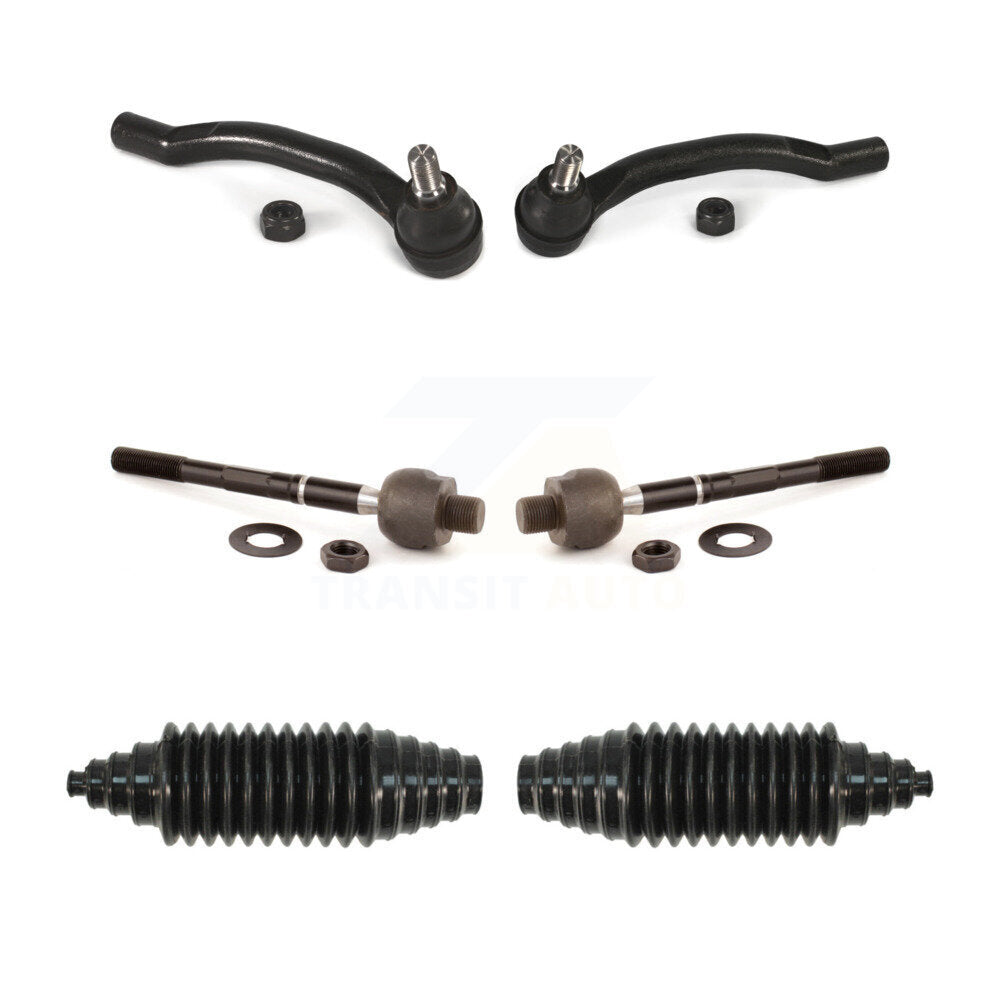 Steering Tie Rod End & Boot Front Kit For Honda Pilot Acura MDX