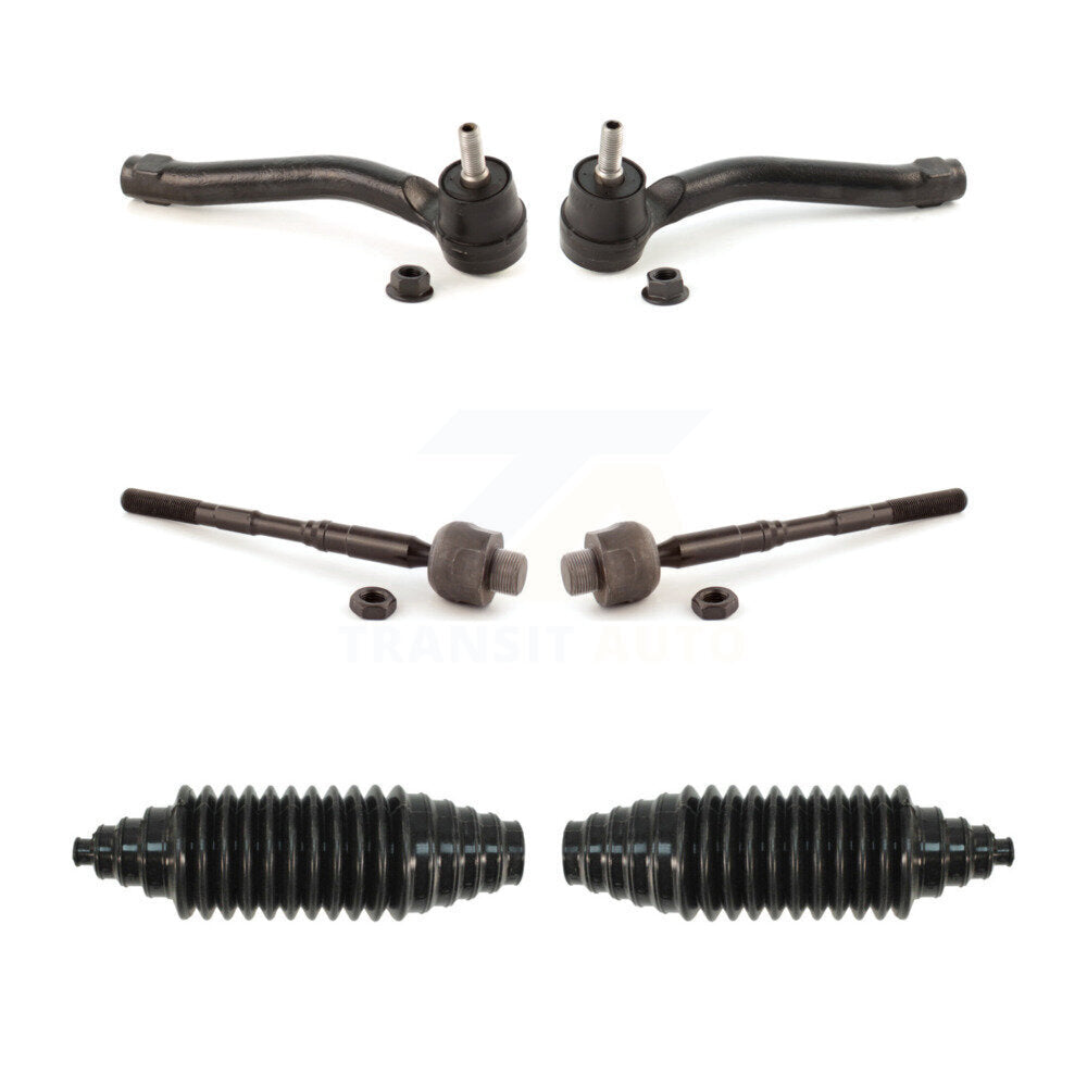 Steering Tie Rod End & Boot Front Kit For Nissan Rogue Select