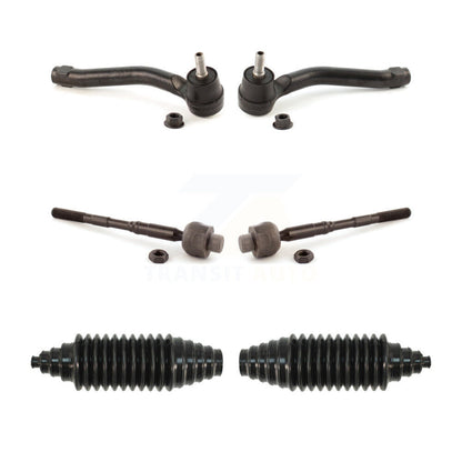 Steering Tie Rod End & Boot Front Kit For Nissan Rogue Select