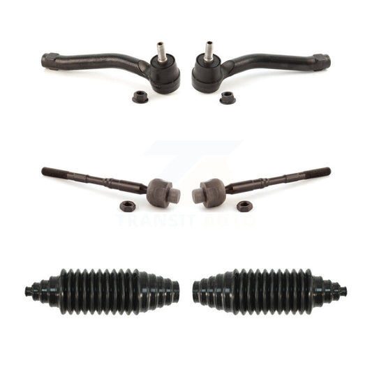 Steering Tie Rod End & Boot Front Kit For Nissan Rogue Select