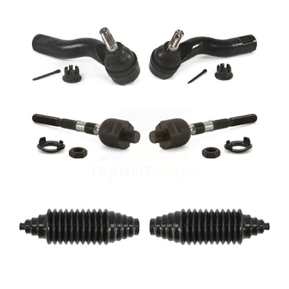 Steering Tie Rod End & Boot Front Kit For Ford Fusion Lincoln MKZ