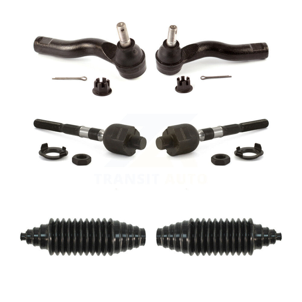 Tie Rod End & Boot Front Kit For Ford Fusion Mazda 6 Lincoln MKZ Zephyr Mercury