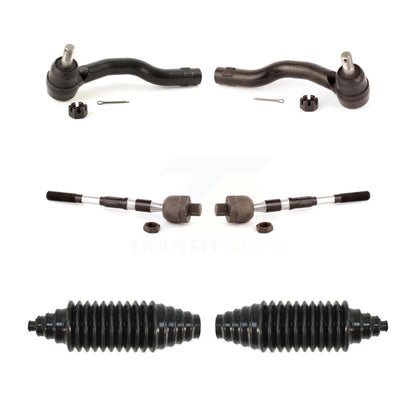 Steering Tie Rod End & Boot Front Kit For Nissan TITAN Armada INFINITI QX80 QX56