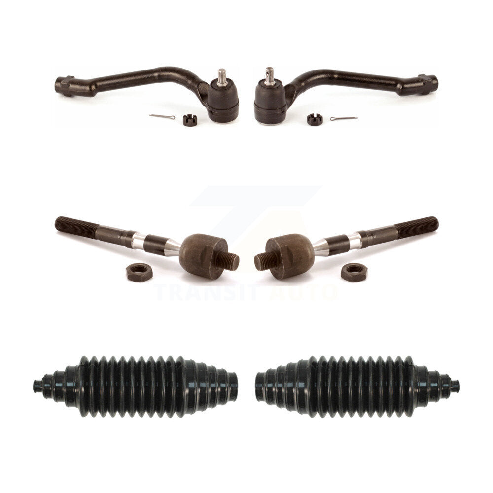 Tie Rod End & Boot Front Kit For Hyundai Sonata Kia Optima Cadenza Azera