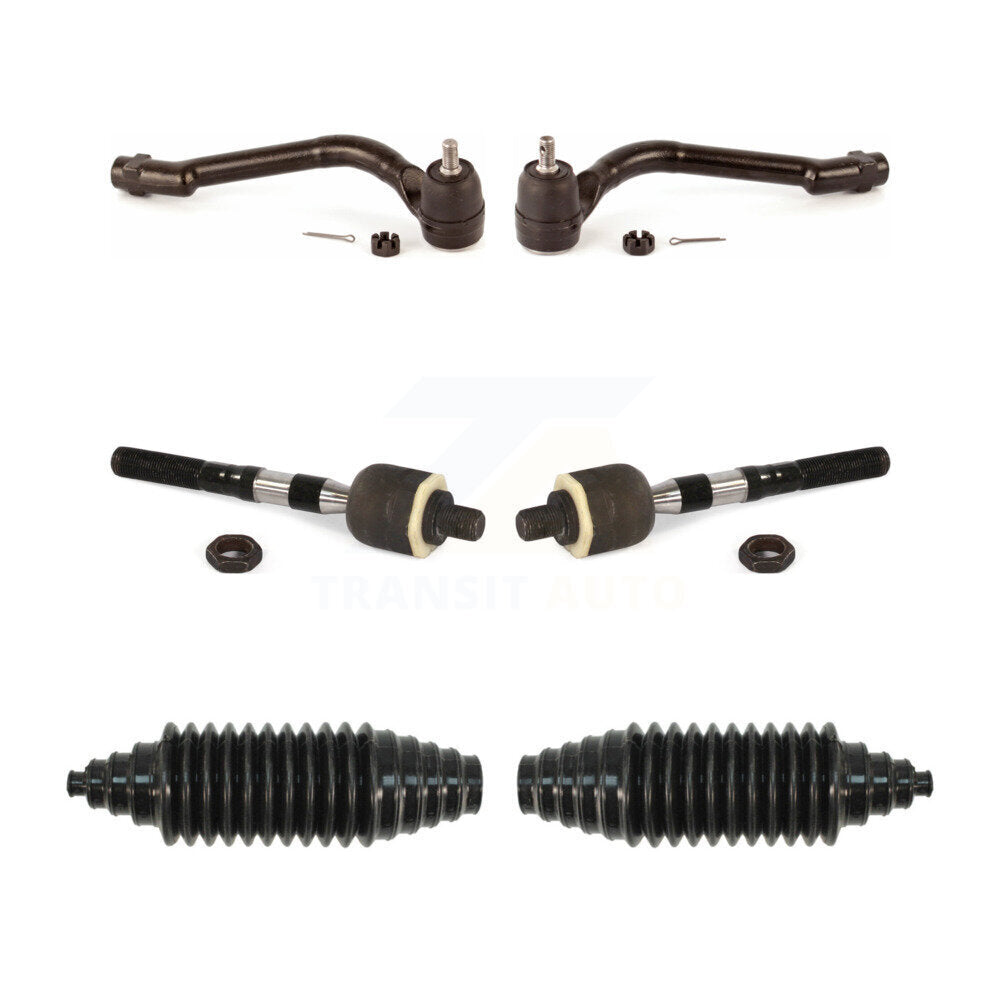Steering Tie Rod End & Boot Front Kit For Hyundai Tucson Kia Sportage