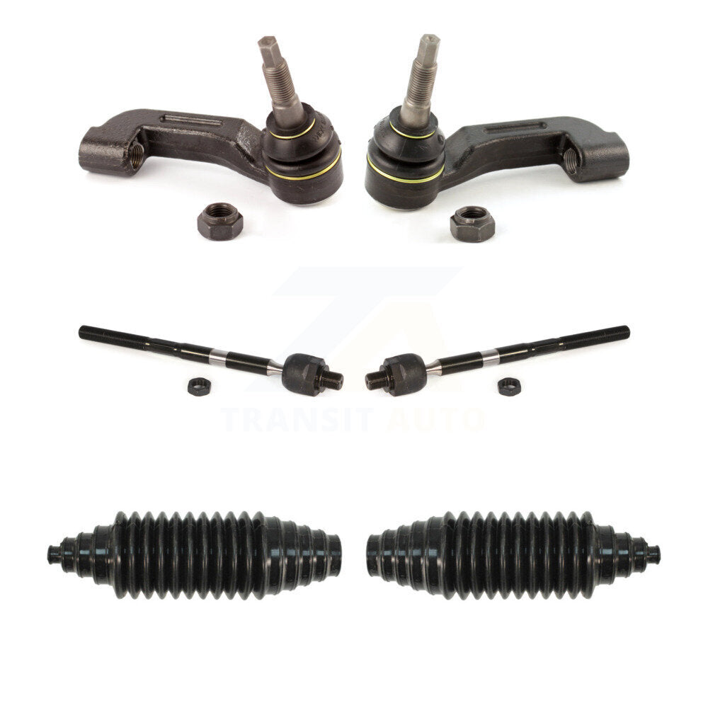 Steering Tie Rod End & Boot Front Kit For Jeep Liberty Dodge Nitro