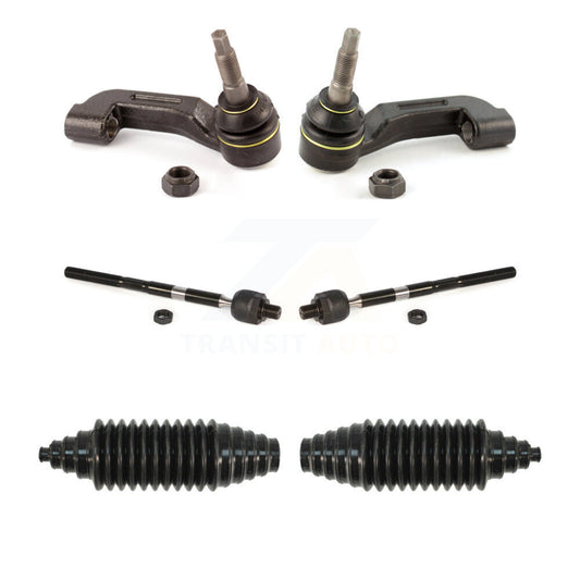Steering Tie Rod End & Boot Front Kit For Jeep Liberty Dodge Nitro