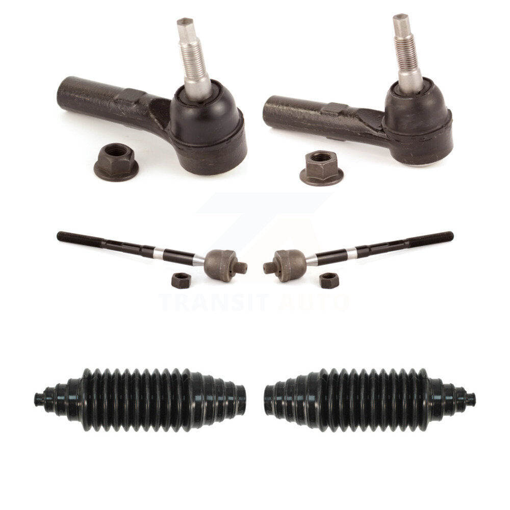 Steering Tie Rod End & Boot Front Kit For Jeep Grand Cherokee Commander