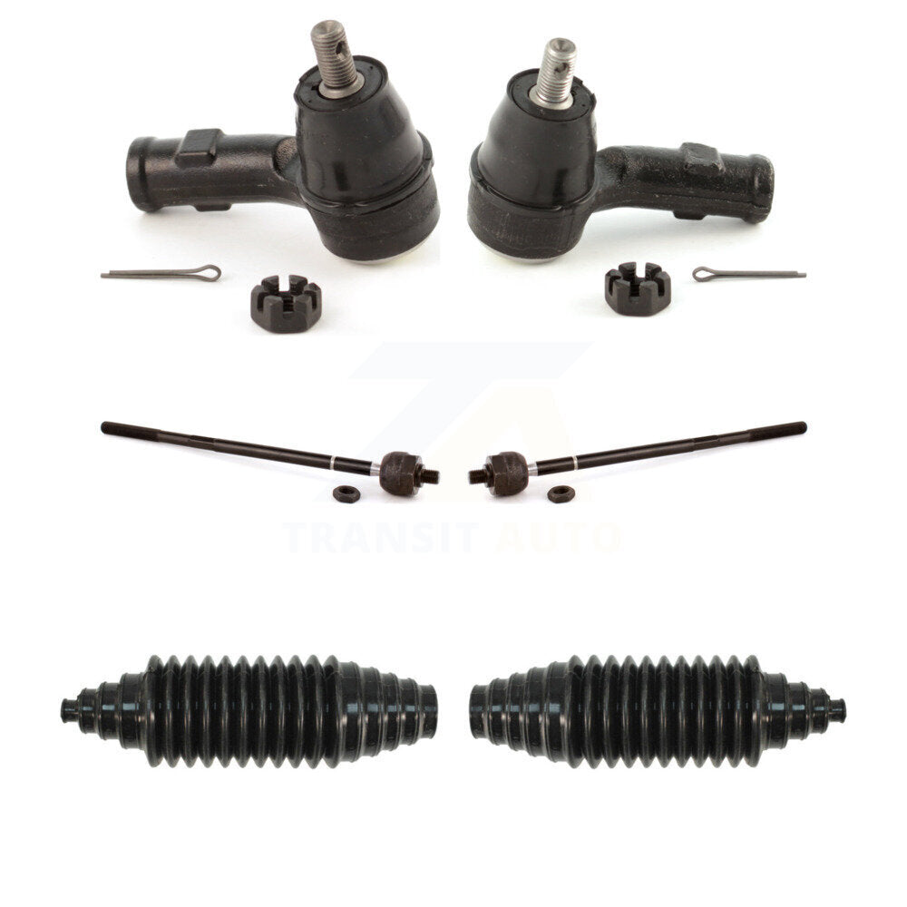 Tie Rod End & Boot Front Kit For 2009-2011 Ford Focus With Fixed Ratio Steering