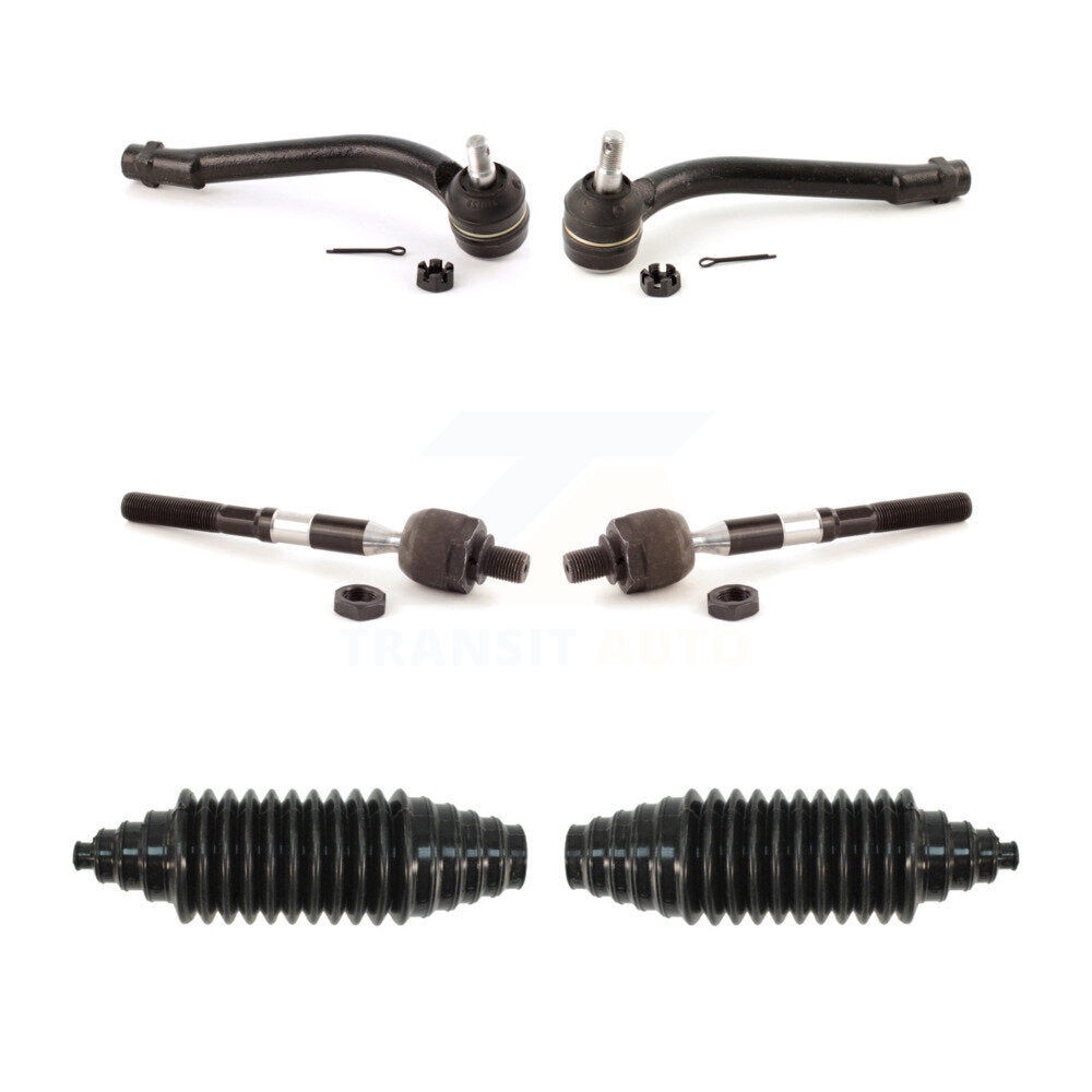 Steering Tie Rod End & Boot Front Kit For Hyundai Santa Fe Kia Sorento