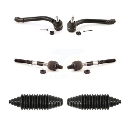 Steering Tie Rod End & Boot Front Kit For Hyundai Santa Fe Kia Sorento