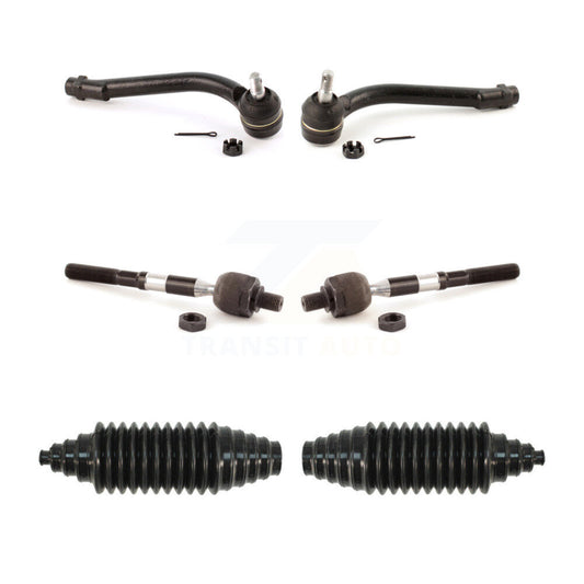 Steering Tie Rod End & Boot Front Kit For Hyundai Santa Fe Kia Sorento
