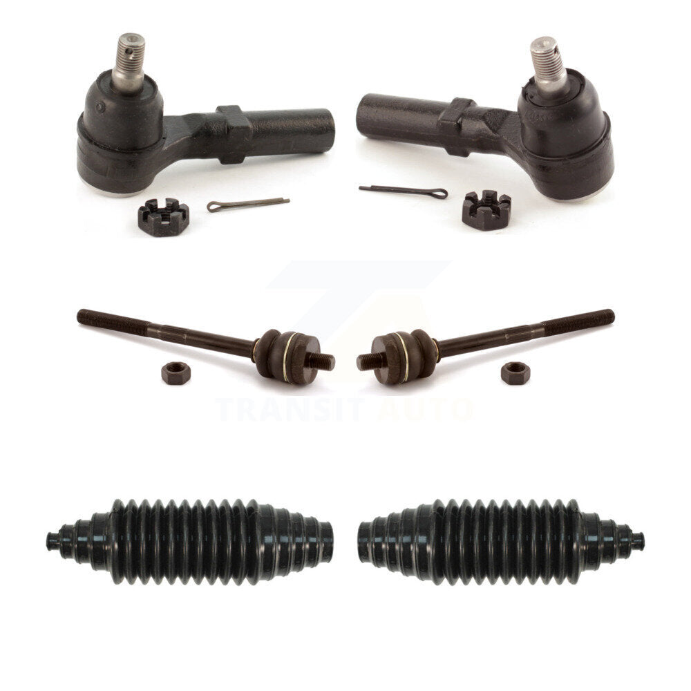 Steering Tie Rod End & Boot Front Kit For Dodge Dakota Durango