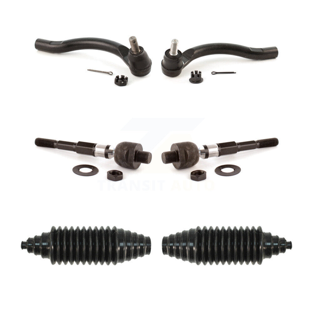 Steering Tie Rod End & Boot Front Kit For 2006-2011 Honda Civic 1.8L