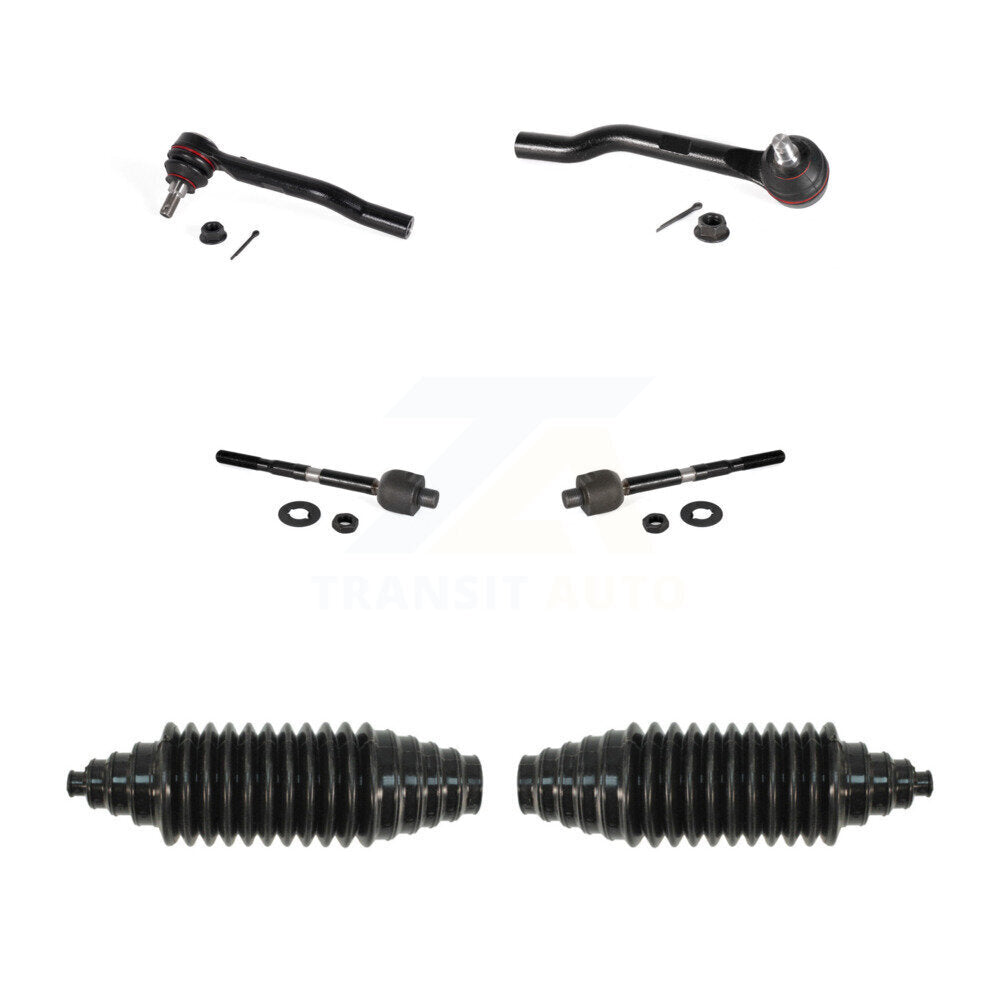 Tie Rod End & Boot Front Kit For Honda Pilot Acura MDX Ridgeline Passport