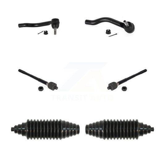 Steering Tie Rod End & Boot Front Kit For Nissan Pathfinder INFINITI QX60 JX35