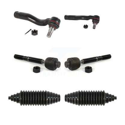 Steering Tie Rod End & Boot Front Kit For Toyota Tundra Sequoia
